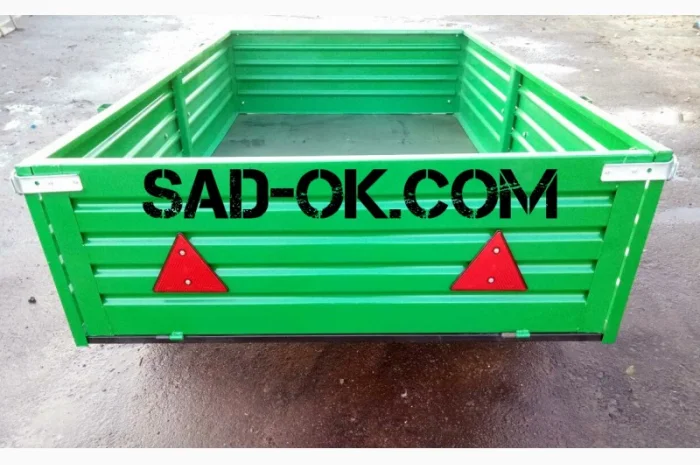 Прицеп причеп причіп двухосный Садок. Груз до 3 т. Откидной. Поворотный- фото № 4