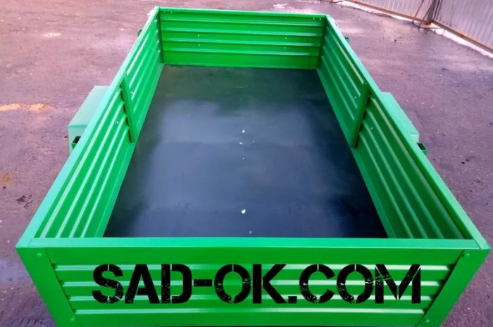 Прицеп причеп причіп двухосный Садок. Груз до 3 т. Откидной. Поворотный- фото № 3