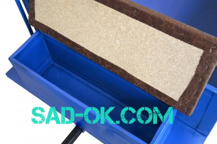 Прицеп для мотоблока. 140 см х 105 см. САМОСВАЛ- фото № 5