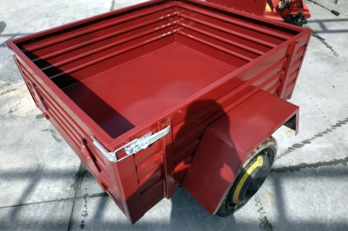 Прицеп Садок для мотоблока. 1, 25 х 1, 10 м. С тормозами- фото № 9