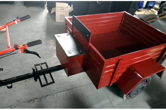 Прицеп Садок для мотоблока. 1, 25 х 1, 10 м. С тормозами- фото № 10