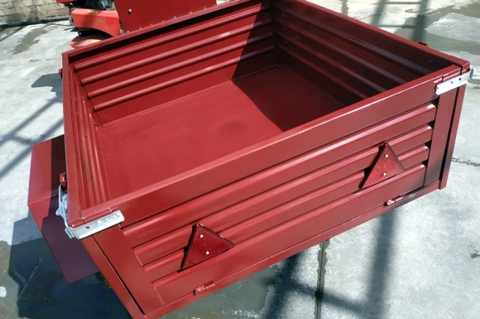 Прицеп Садок для мотоблока. 1, 25 х 1, 10 м. С тормозами- фото № 13