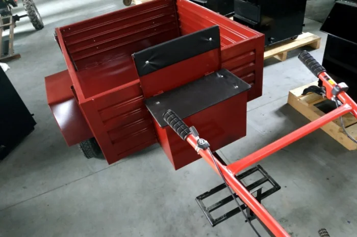 Прицеп Садок для мотоблока. 1, 25 х 1, 10 м. С тормозами- фото № 14