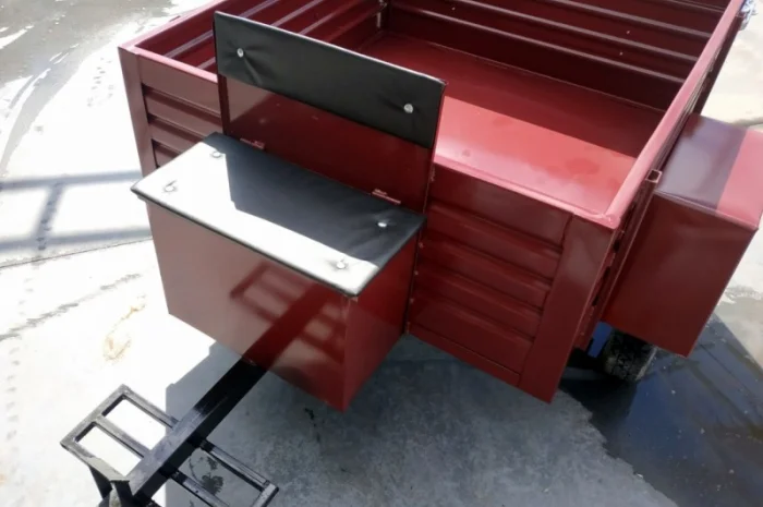 Прицеп Садок для мотоблока. 1, 25 х 1, 10 м. С тормозами- фото № 8