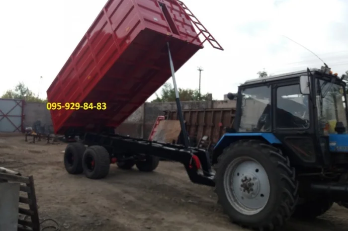 Причіп тракторний самоскид ПТС-10- фото № 1