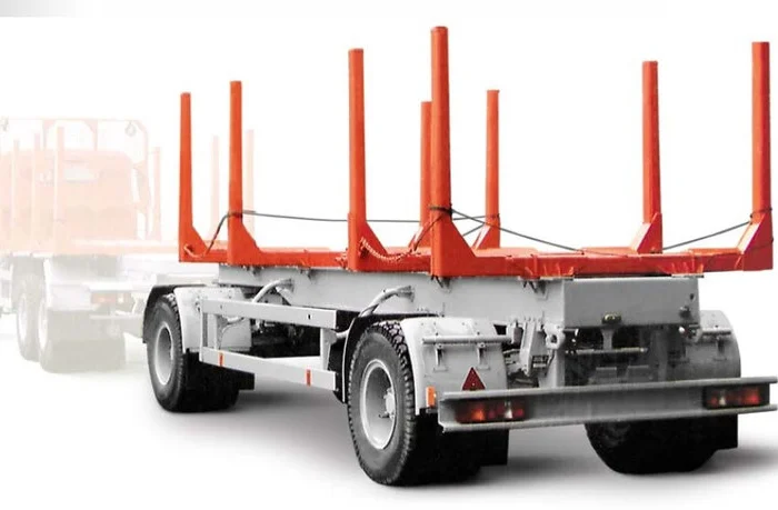 Прицеп-сортиментовоз КрАЗ А181М2- фото № 1