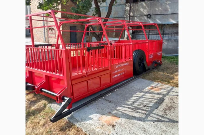Причіп для перевозки животних Трап-Візок ТТ-2C- фото № 1