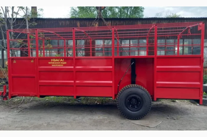 Причіп для перевозки животних Трап-Візок ТТ-3C- фото № 1