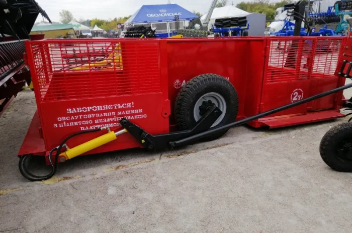 Причіп для перевозки свиней трап-візок ТТ-1С- фото № 3