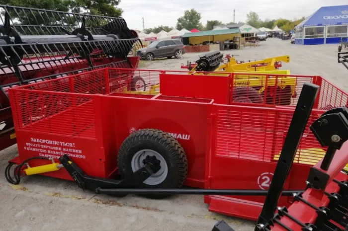 Причіп для перевозки свиней трап-візок ТТ-1С- фото № 4