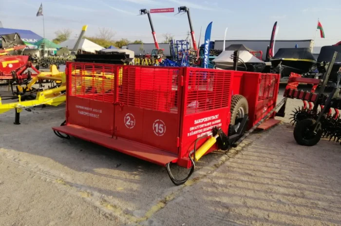 Причіп для перевозки свиней трап-візок ТТ-1С- фото № 6