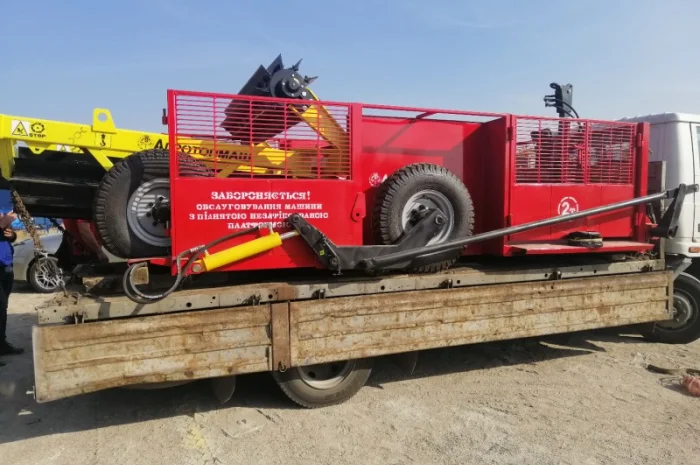 Причіп для перевозки свиней трап-візок ТТ-1С- фото № 8