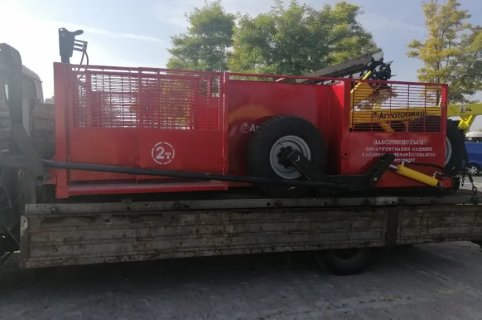 Причіп для перевозки свиней трап-візок ТТ-1С- фото № 9