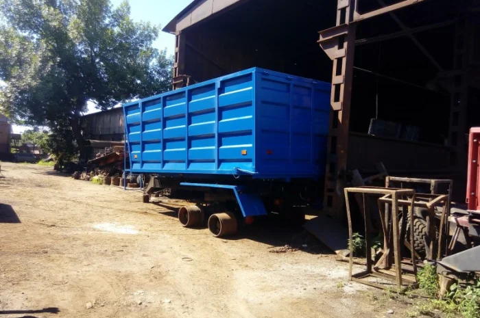 Продам тракторный прицеп 1 ПТС-9 зерновоз- фото № 4