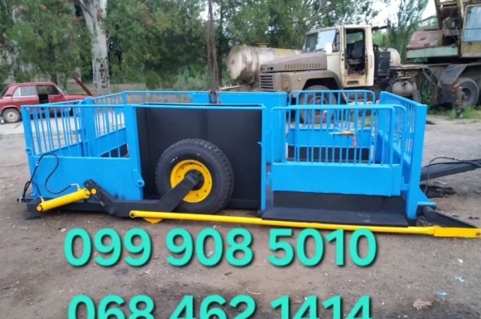 Візок трап, для перевезення тварин ТТ-1С- фото № 2