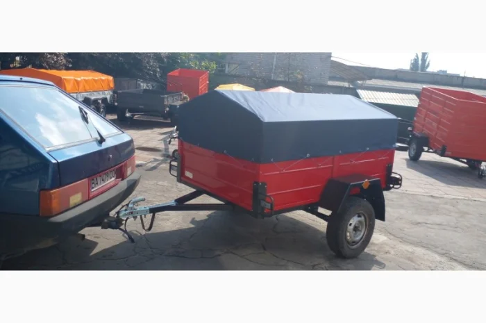 Легковой новый одноосный прицеп Лев 20- фото № 1