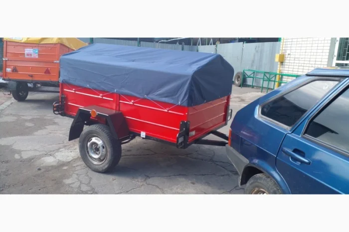 Легковой новый одноосный прицеп Лев 20- фото № 3