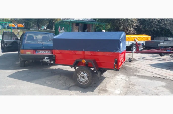 Легковой новый одноосный прицеп Лев 20- фото № 5