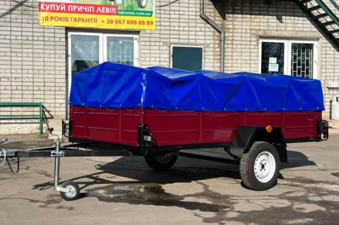 Продам усиленный одноосный прицеп одноосный Лев 3.0 х 1.6- фото № 8