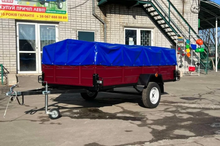 Продам усиленный одноосный прицеп одноосный Лев 3.0 х 1.6- фото № 4