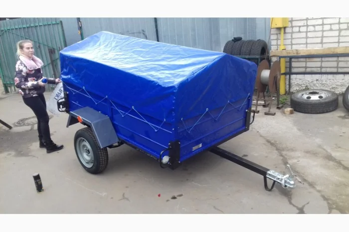 Легковой прицеп от производителя Лев СВ с высоким бортом- фото № 2