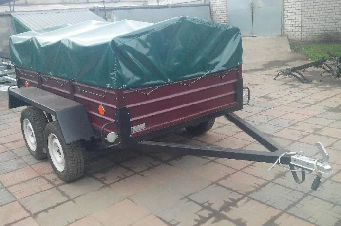 Новый двухосный прицеп Лев 250- фото № 1