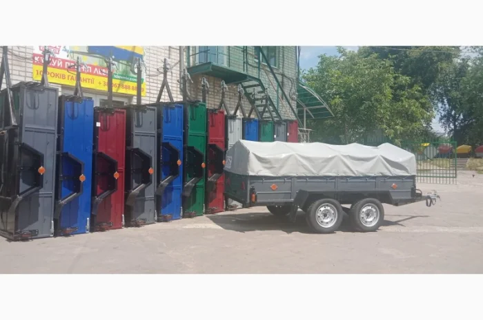 Новый двухосный прицеп Лев 250- фото № 2