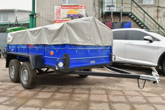 Новый двухосный прицеп Лев 250- фото № 4