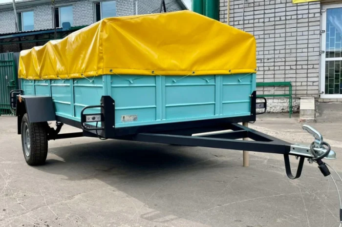 Усиленный одноосный прицеп одноосный Лев 3.0 х 1.6- фото № 1