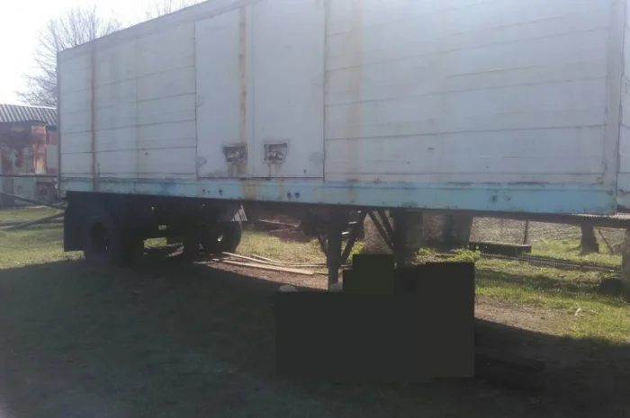 Продам напівпричіп фургон ALKA 30 куб.м- фото № 1