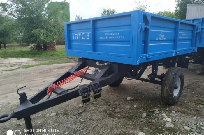 Причіп тракторний 1ПТС-3- фото № 1