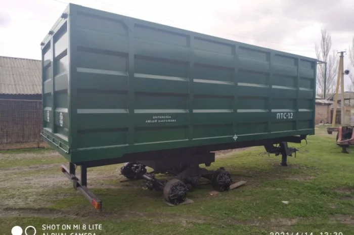 Напівпричіп тракторний 2ПТС-12 зерновоз- фото № 3