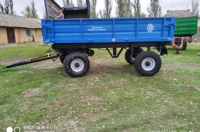Причіп тракторний 2ПТС-4 без надставних бортів- фото № 1
