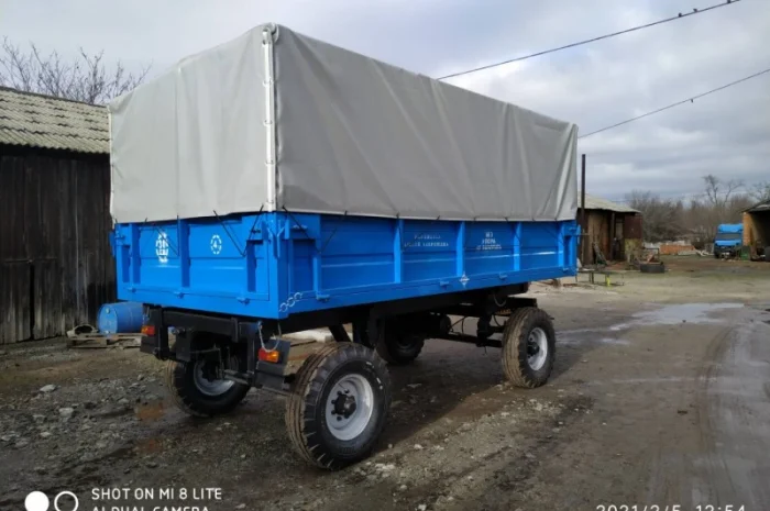 Причіп тракторний 2ПТС-4 з тентовою системою- фото № 4