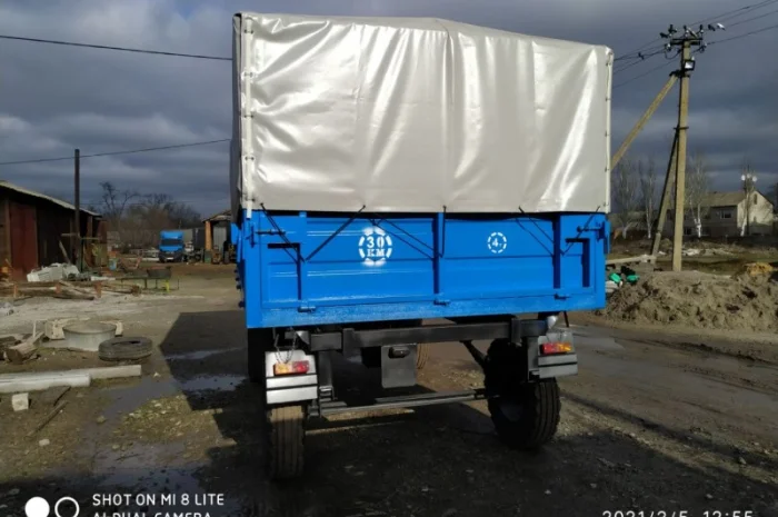 Причіп тракторний 2ПТС-4 з тентовою системою- фото № 8