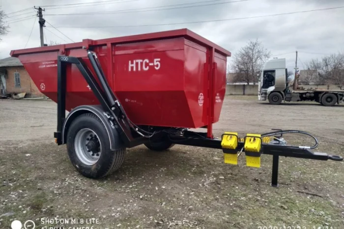 Напівпричіп тракторний НТС-5-01 (герметичний)- фото № 1