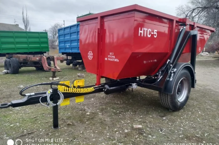 Напівпричіп тракторний НТС-5-01 (герметичний)- фото № 3
