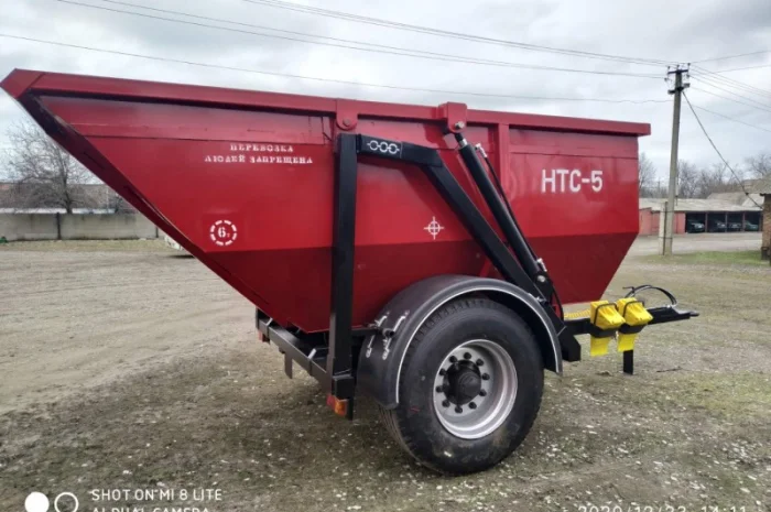 Напівпричіп тракторний НТС-5-01 (герметичний)- фото № 15