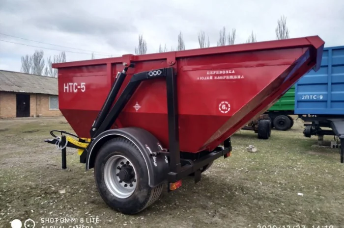 Напівпричіп тракторний НТС-5-01 (герметичний)- фото № 13