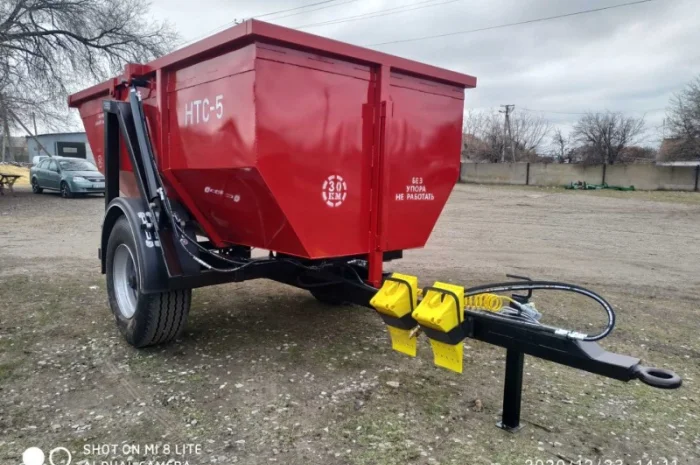 Напівпричіп тракторний НТС-5-01 (герметичний)- фото № 2