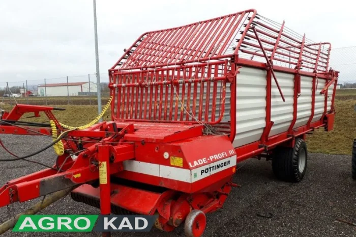 Самозагружающийся прицеп Pöttinger Ladeprofi 3- фото № 1