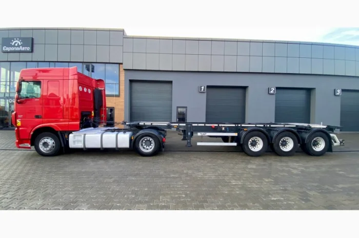 Напівпричіп контейнеровіз LAG 0-3-CC - 2014 року- фото № 1