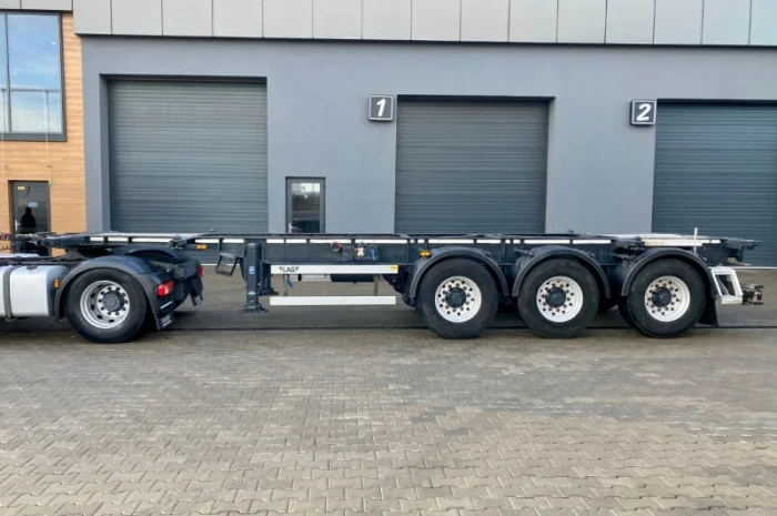 Напівпричіп контейнеровіз LAG 0-3-CC - 2014 року- фото № 2