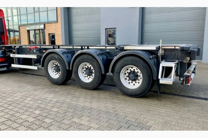 Напівпричіп контейнеровіз LAG 0-3-CC - 2014 року- фото № 3