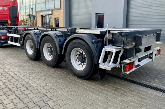 Напівпричіп контейнеровіз LAG 0-3-CC - 2014 року- фото № 4