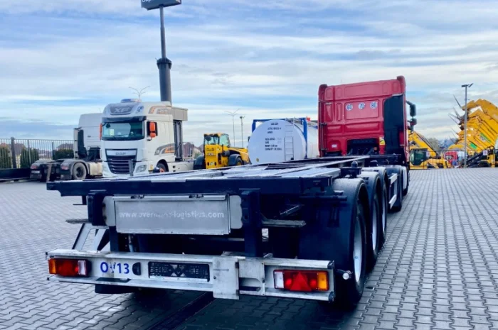 Напівпричіп контейнеровіз LAG 0-3-CC - 2014 року- фото № 6