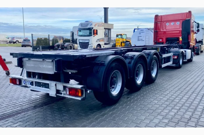 Напівпричіп контейнеровіз LAG 0-3-CC - 2014 року- фото № 7