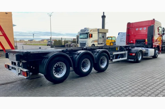 Напівпричіп контейнеровіз LAG 0-3-CC - 2014 року- фото № 8