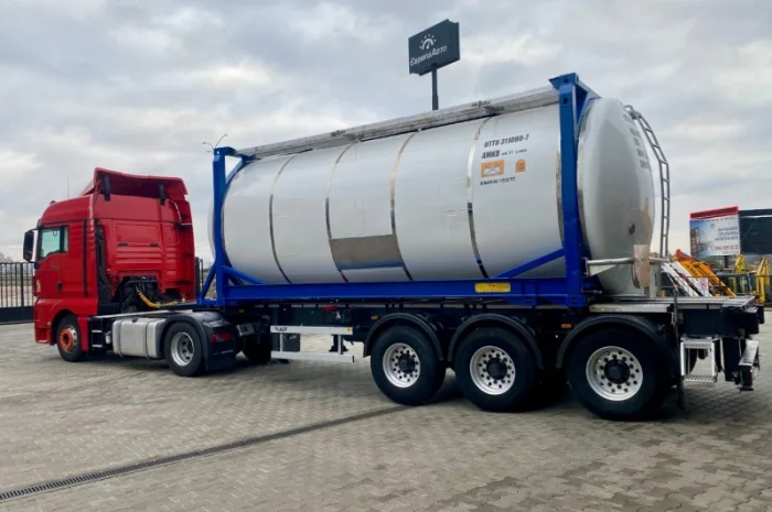 Ізотермічний танк контейнер з паровим підігрівом Van Hool Tank Container -2003 рік- фото № 2