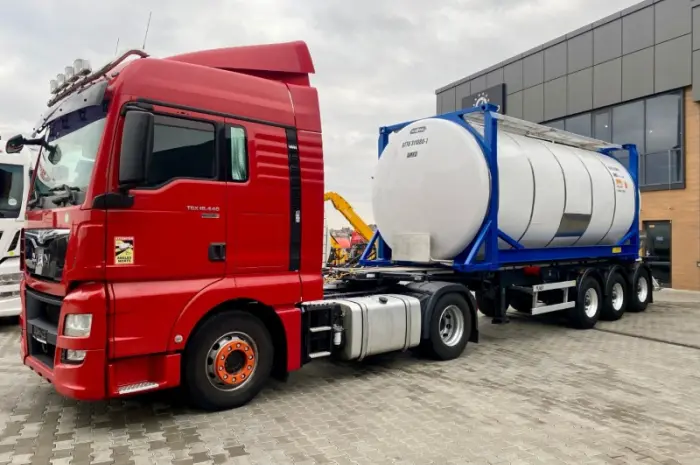 Ізотермічний танк контейнер з паровим підігрівом Van Hool Tank Container -2003 рік- фото № 3
